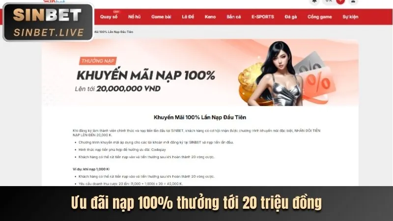 Hoàn trả hàng ngày không giới hạn CG79